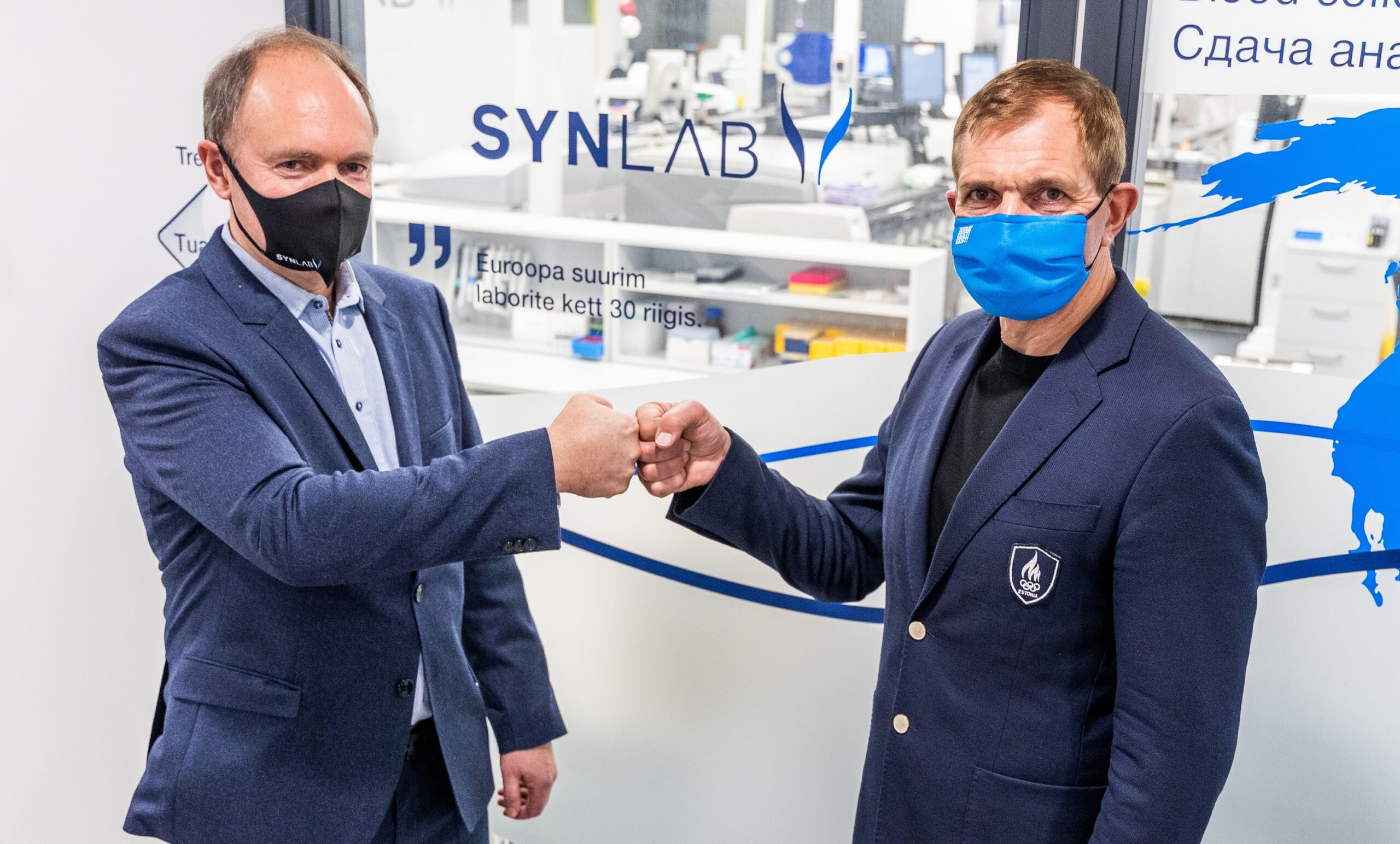 ЭОК заключил с SYNLAB соглашение о тестировании на коронавирус спортсменов  Team Estonia - SYNLAB Eesti